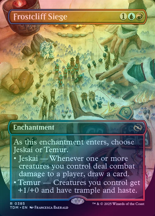 Frostcliff Siege - Borderless (Foil) (TDM)
