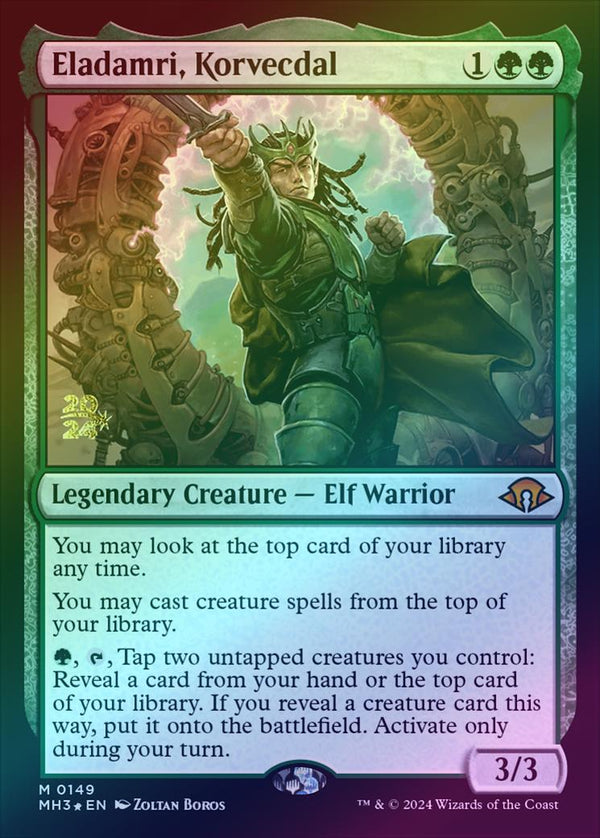 Eladamri, Korvecdal - Prerelease Promo (Foil) (PMH3)