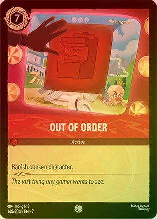 Out of Order - 148/204 - Common (Foil)