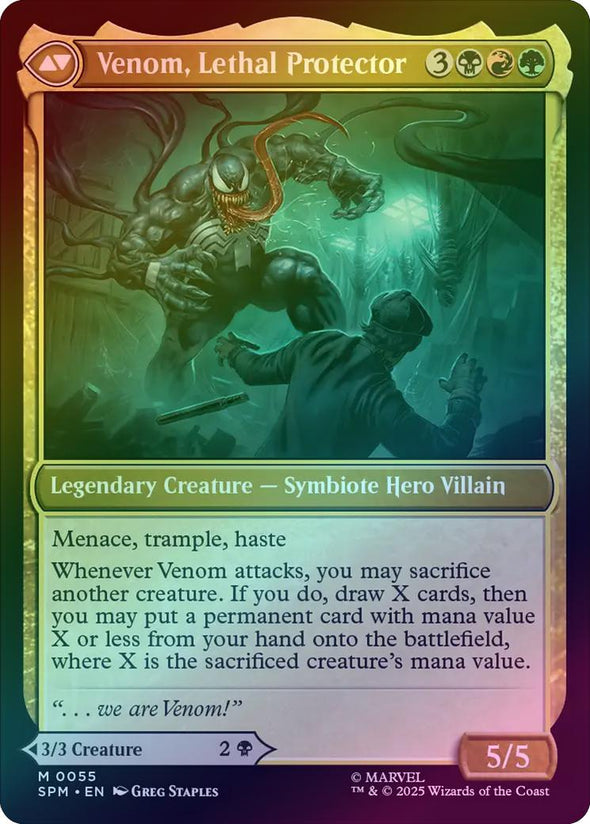 Eddie Brock // Venom, Lethal Protector (Foil) (SPM)