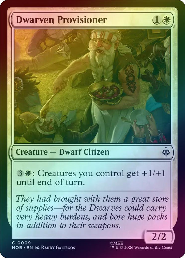 Dwarven Provisioner (Foil) (HOB) (Pre-Order)