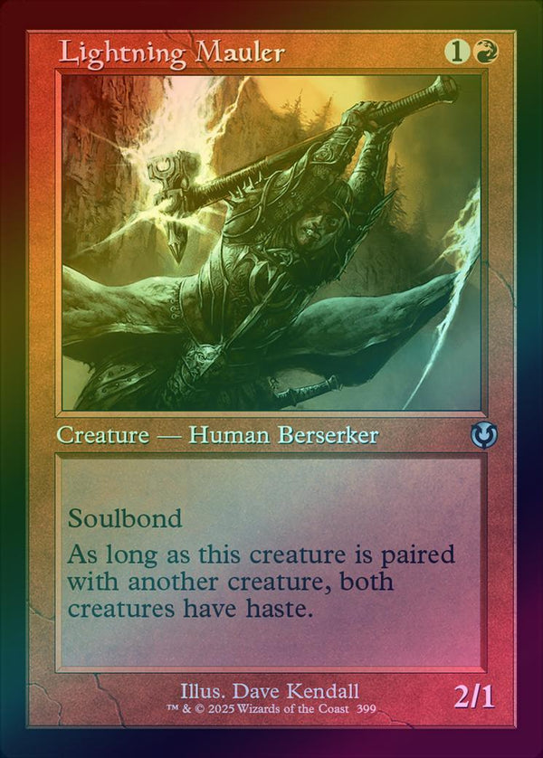 Lightning Mauler - Retro Frame (Foil) (INR)