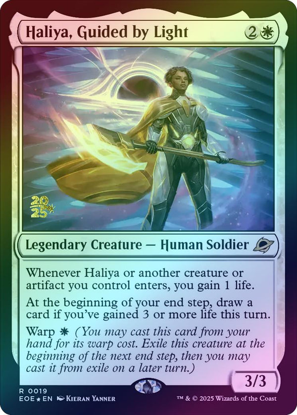 Haliya, Guided by Light - Prerelease Promo (Foil) (PEOE)