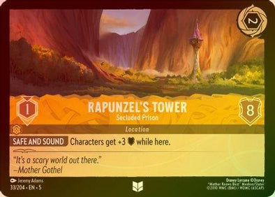 Rapunzel's Tower (Secluded Prison) - 33/204 - Uncommon (Foil)