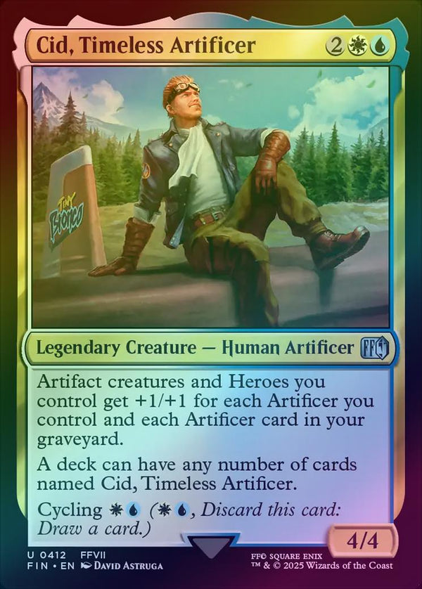 Cid, Timeless Artificer (412) (Foil) (FIN)