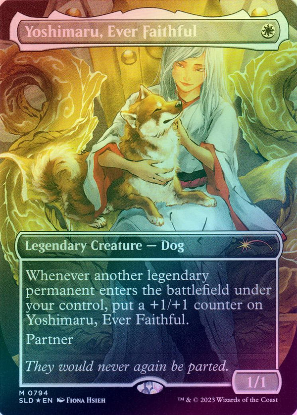 Yoshimaru, Ever Faithful - Borderless (Foil) (SLD)