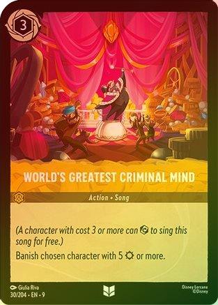 World's Greatest Criminal Mind (Fabled Reprint) - 30/204 - Uncommon (Foil)