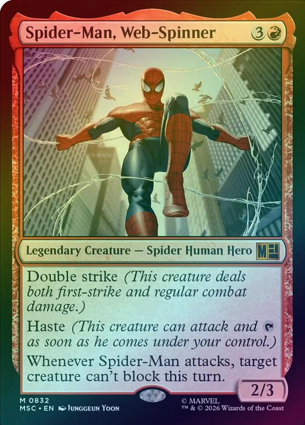 Spider-Man, Web-Spinner (Foil) (MSC)