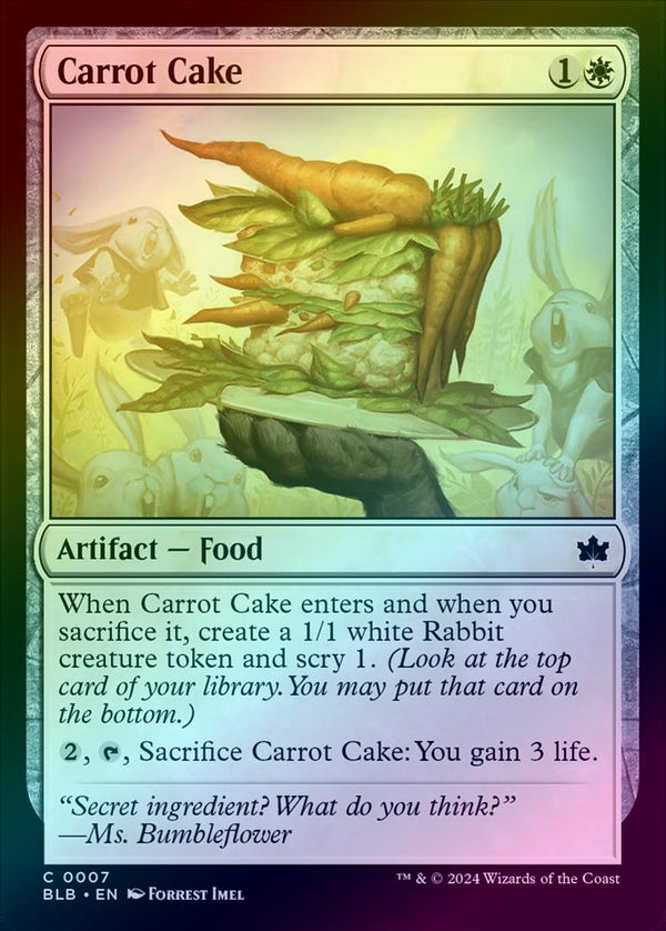 Carrot Cake (Foil) (BLB)