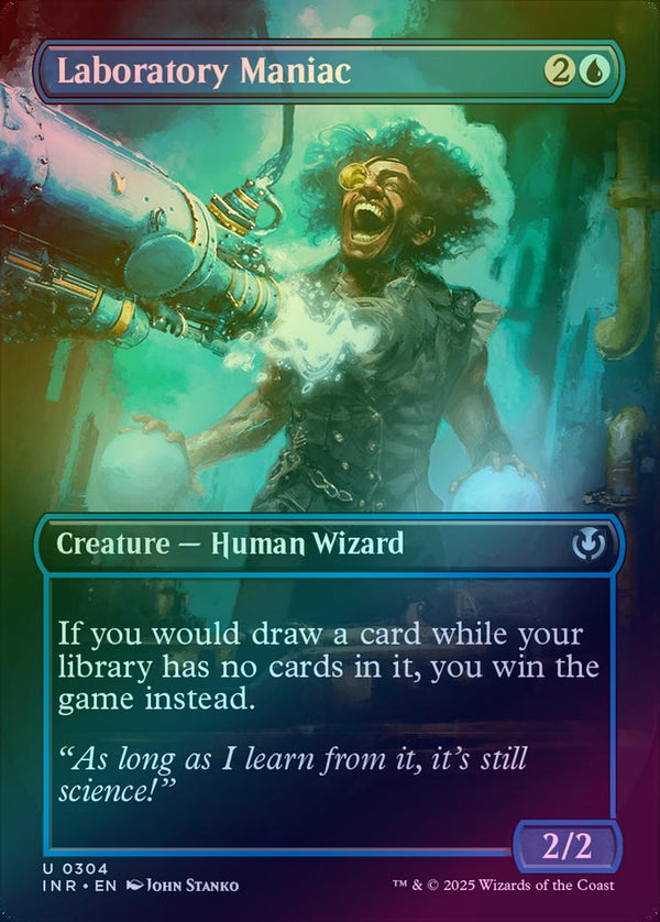 Laboratory Maniac - Borderless (Foil) (INR)