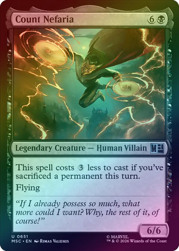 Count Nefaria (Foil) (MSC)