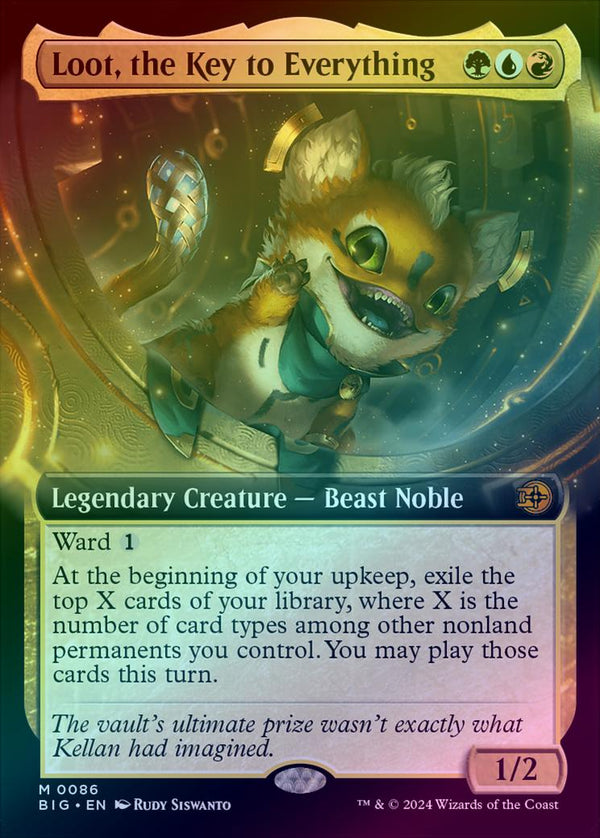 Loot, the Key to Everything - Extended Art (Foil) (BIG)