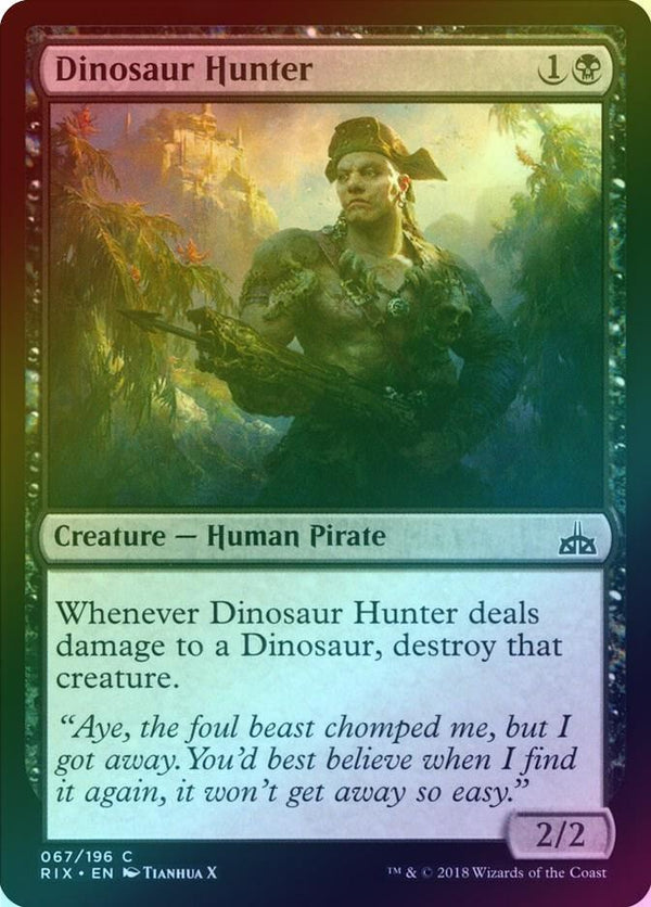 Dinosaur Hunter (Foil) (RIX)