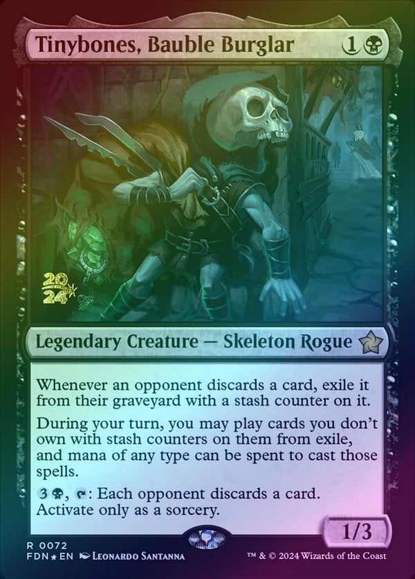 Tinybones, Bauble Burglar - Prerelease Promo (Foil) (PFDN)
