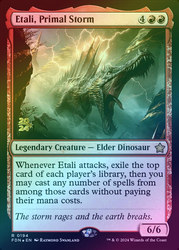 Etali, Primal Storm - Prerelease Promo (Foil) (PFDN)