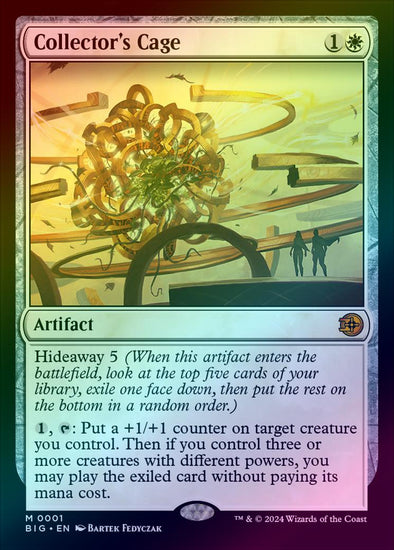 Collector's Cage (Foil) (BIG)