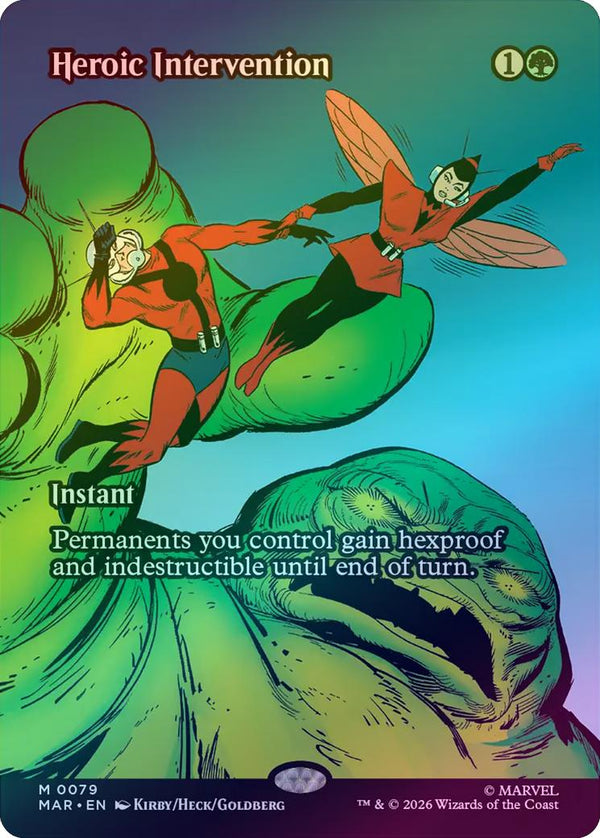 Heroic Intervention - Source Material Showcase (079) (Foil) (MAR) (Pre-Order)