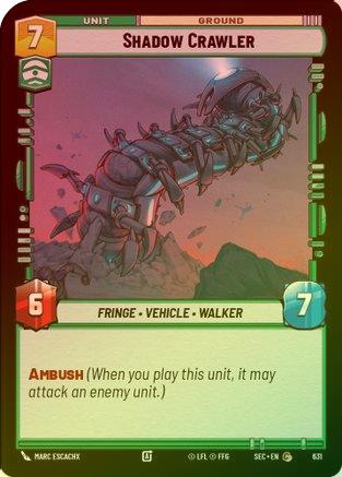 Shadow Crawler (Foil) - 631 - Common (Foil)