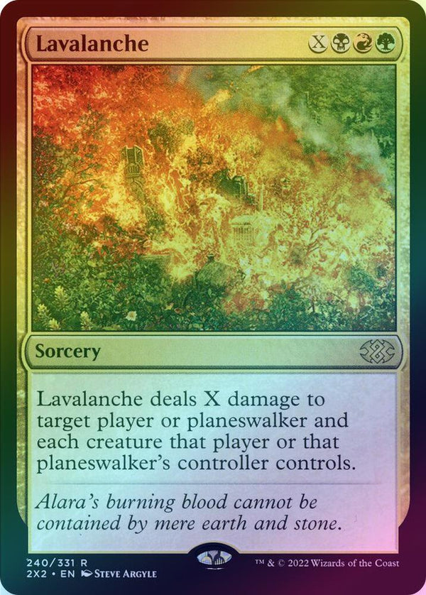 Lavalanche (Foil) (2X2)