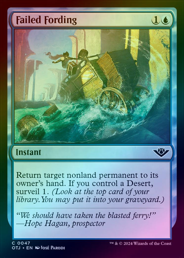 Failed Fording (Foil) (OTJ)