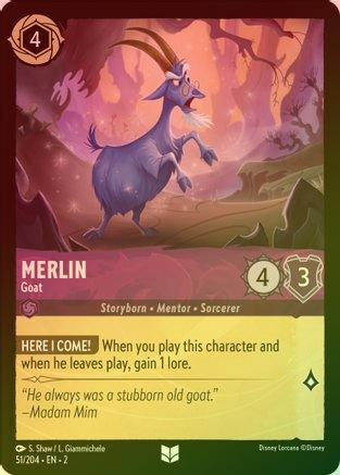 Merlin (Goat) - 51/204 - Uncommon (Foil)