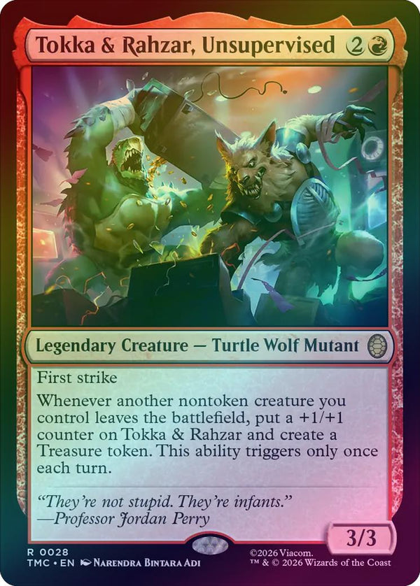 Tokka & Rahzar, Unsupervised (Surge Foil) (TMC)