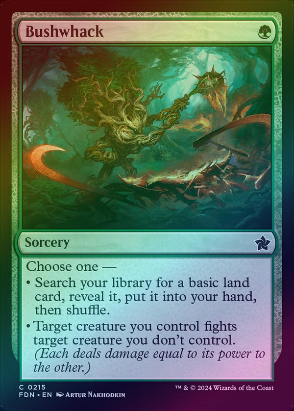 Bushwhack (Foil) (FDN)