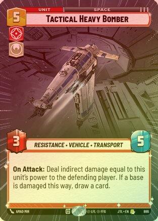 Tactical Heavy Bomber (Hyperspace) - 886 - Rare (Foil)