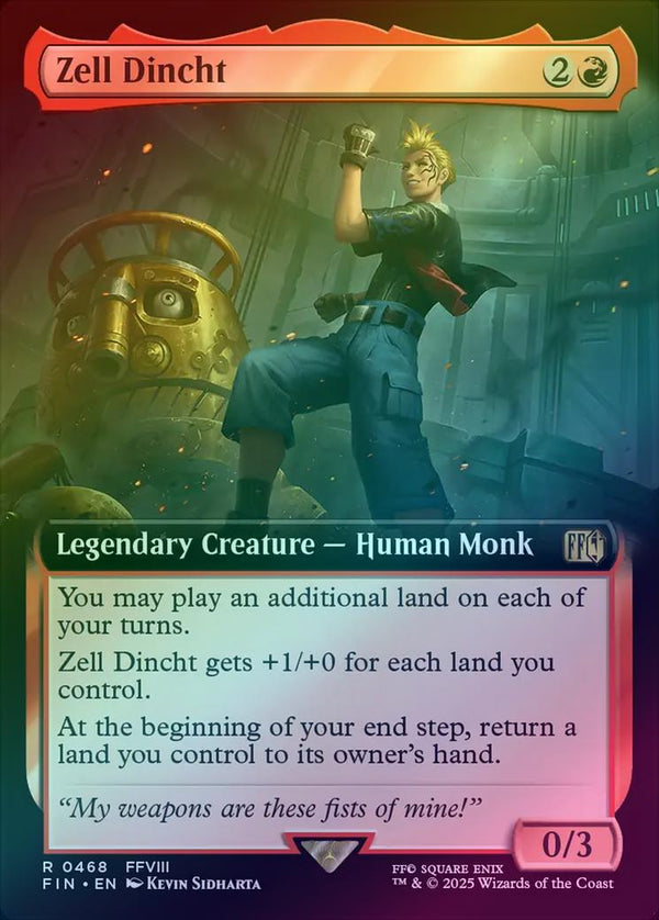 Zell Dincht - Extended Art (Foil) (FIN)