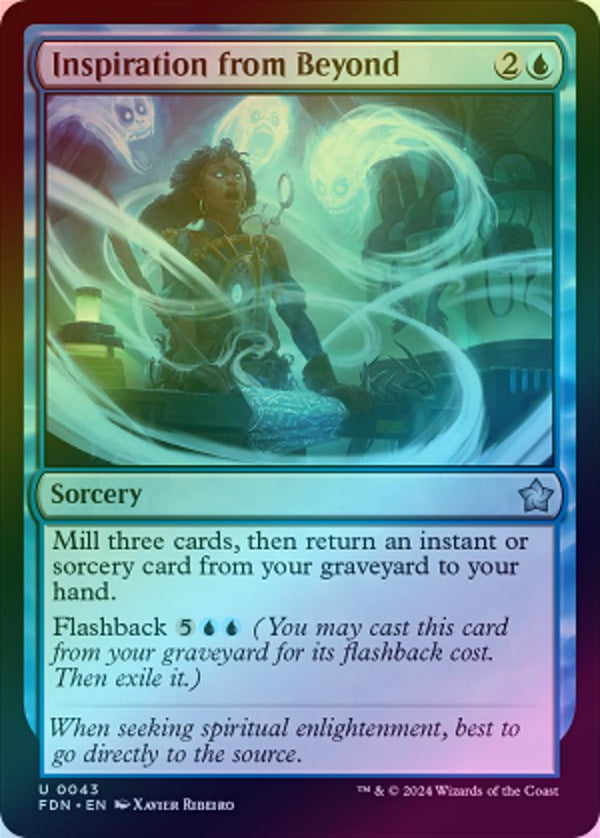 Inspiration from Beyond (Foil) (FDN)