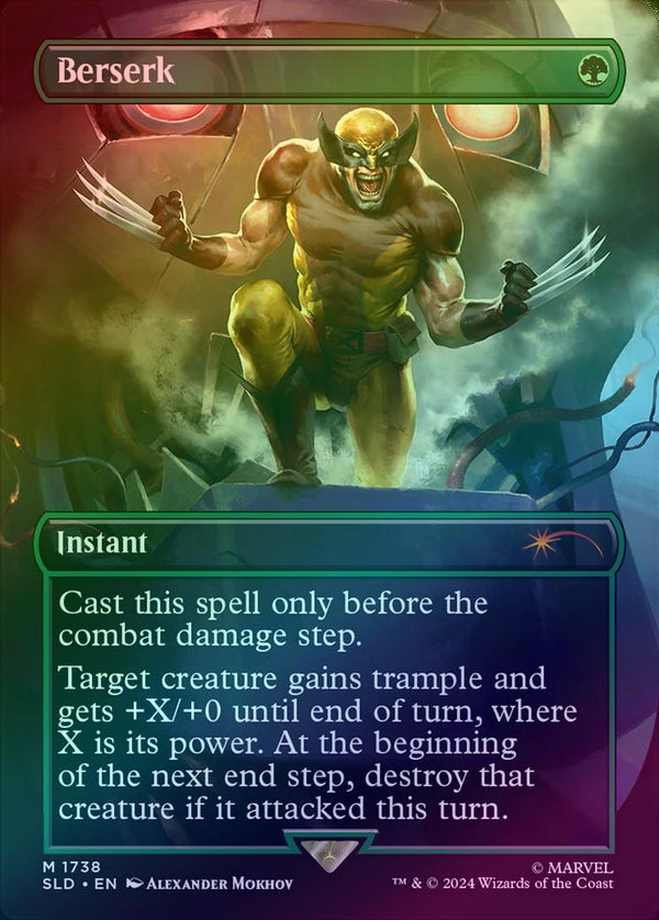 Berserk - Marvel's Wolverine (Rainbow Foil) (SLD)