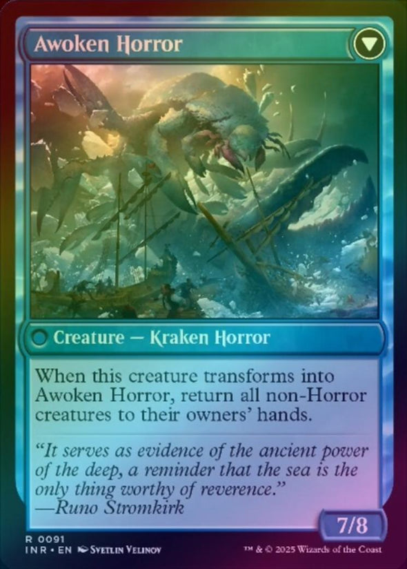 Thing in the Ice // Awoken Horror (Foil) (INR)
