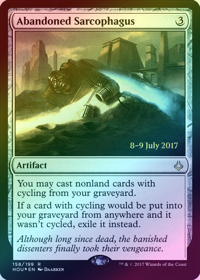 Abandoned Sarcophagus - Prerelease Promo (Foil) (PHOU)