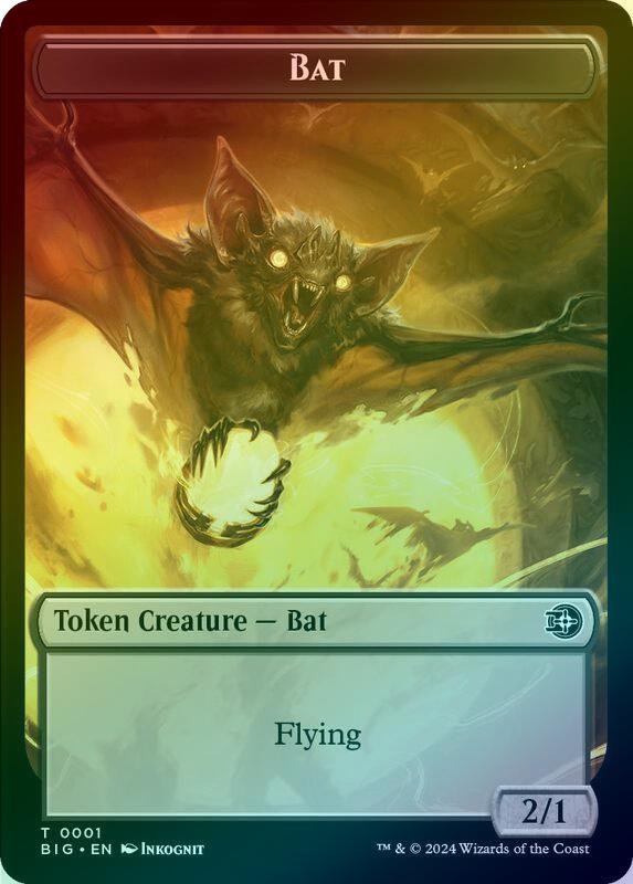 Treasure // Bat Token (Foil) (TOTJ)