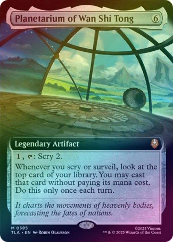 Planetarium of Wan Shi Tong - Extended Art (Foil) (TLA)