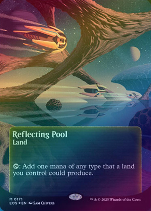 Reflecting Pool - Borderless Poster (Galaxy Foil) (EOS)