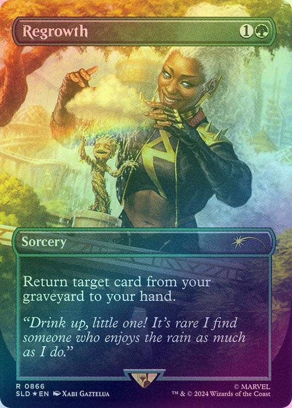 Regrowth - Borderless (Foil) (SLD)