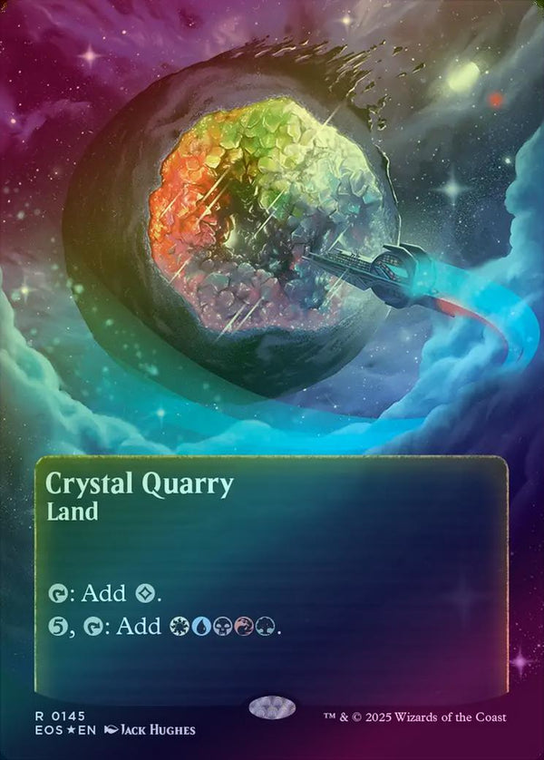 Crystal Quarry - Borderless Poster (Galaxy Foil) (EOS)
