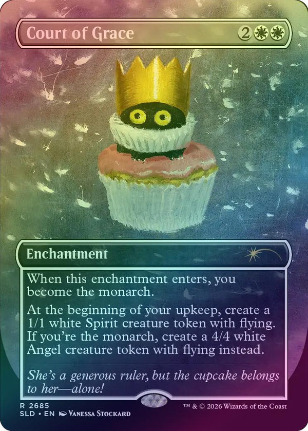 Court of Grace - Purr Majesty (Foil) (SLD)