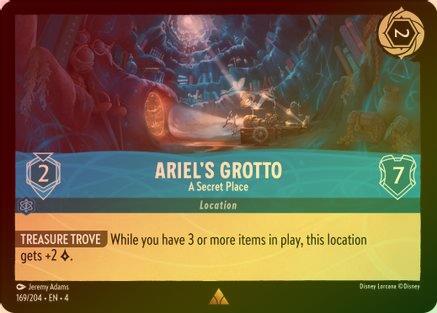 Ariel’s Grotto (A Secret Place) - 169/204 - Rare (Foil)