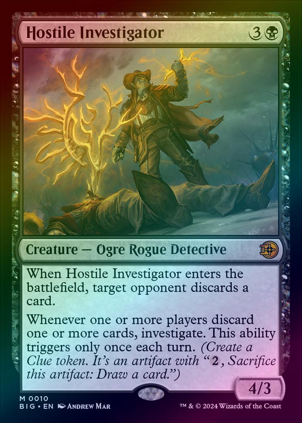 Hostile Investigator (Foil) (BIG)