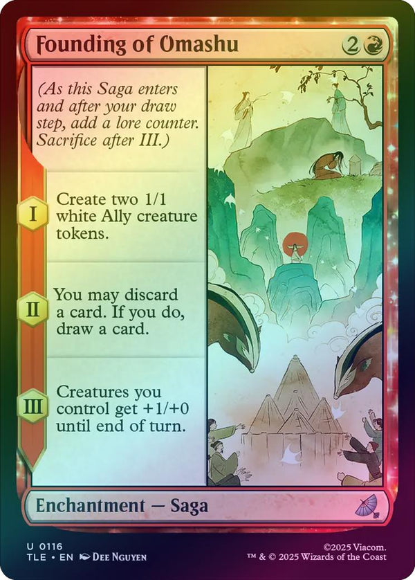 Founding of Omashu (Foil) (TLE)