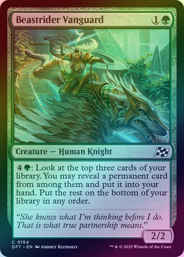 Beastrider Vanguard (Foil) (DFT)