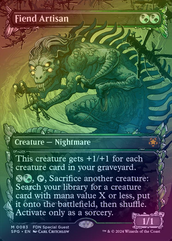 Fiend Artisan - Showcase (Foil) (SPG)