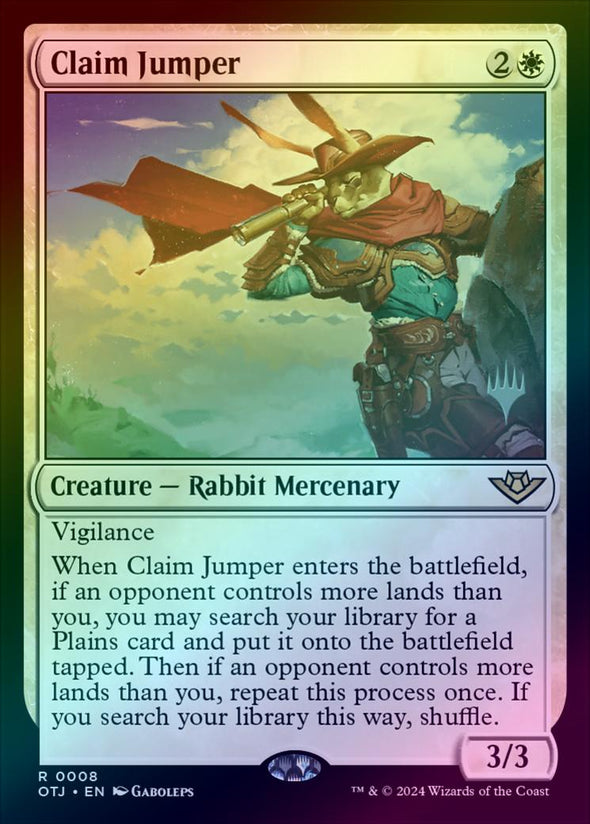 Claim Jumper - Promo Pack (Foil) (POTJ)