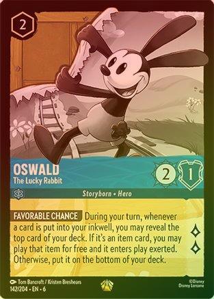 Oswald (The Lucky Rabbit) - 142/204 - Legendary (Foil)