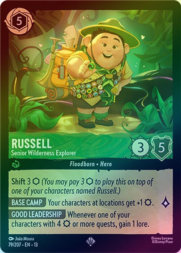 Russell (Senior Wilderness Explorer) - 79/207 - Super Rare (Foil)