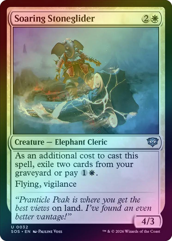Soaring Stoneglider (Foil) (SOS)