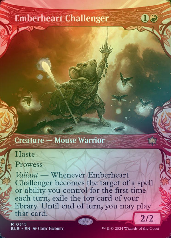 Emberheart Challenger - Woodland Showcase (Foil) (BLB)