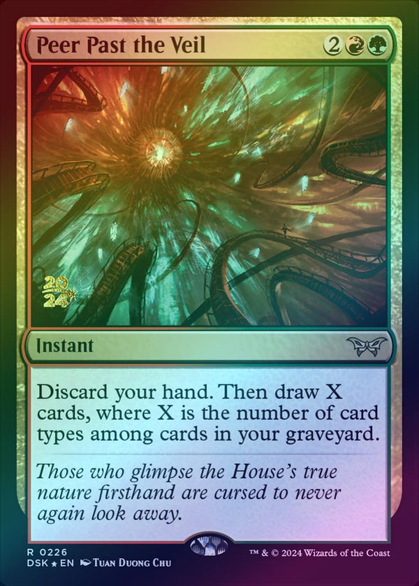 Peer Past the Veil - Prerelease Promo (Foil) (PDSK)